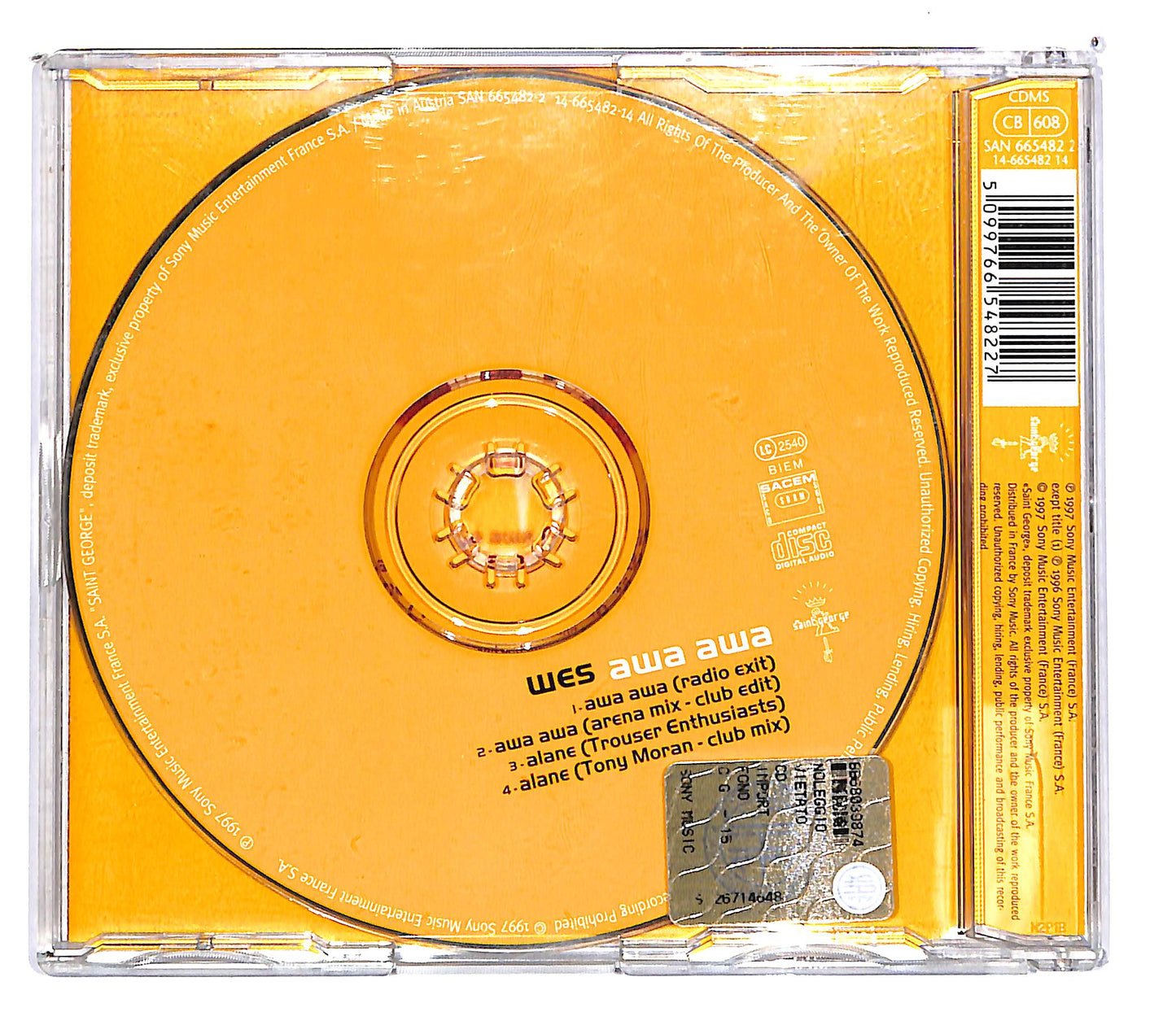 EBOND Wes - Awa Awa CD CD102927