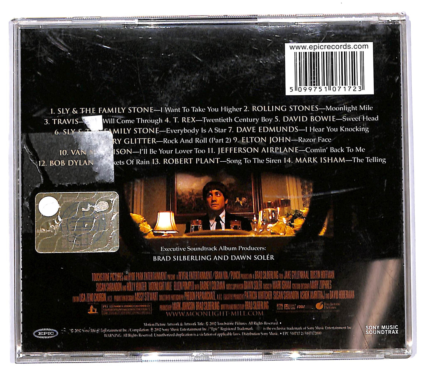 EBOND Various - Moonlight Mile Music From The Motion Picture CD CD102965