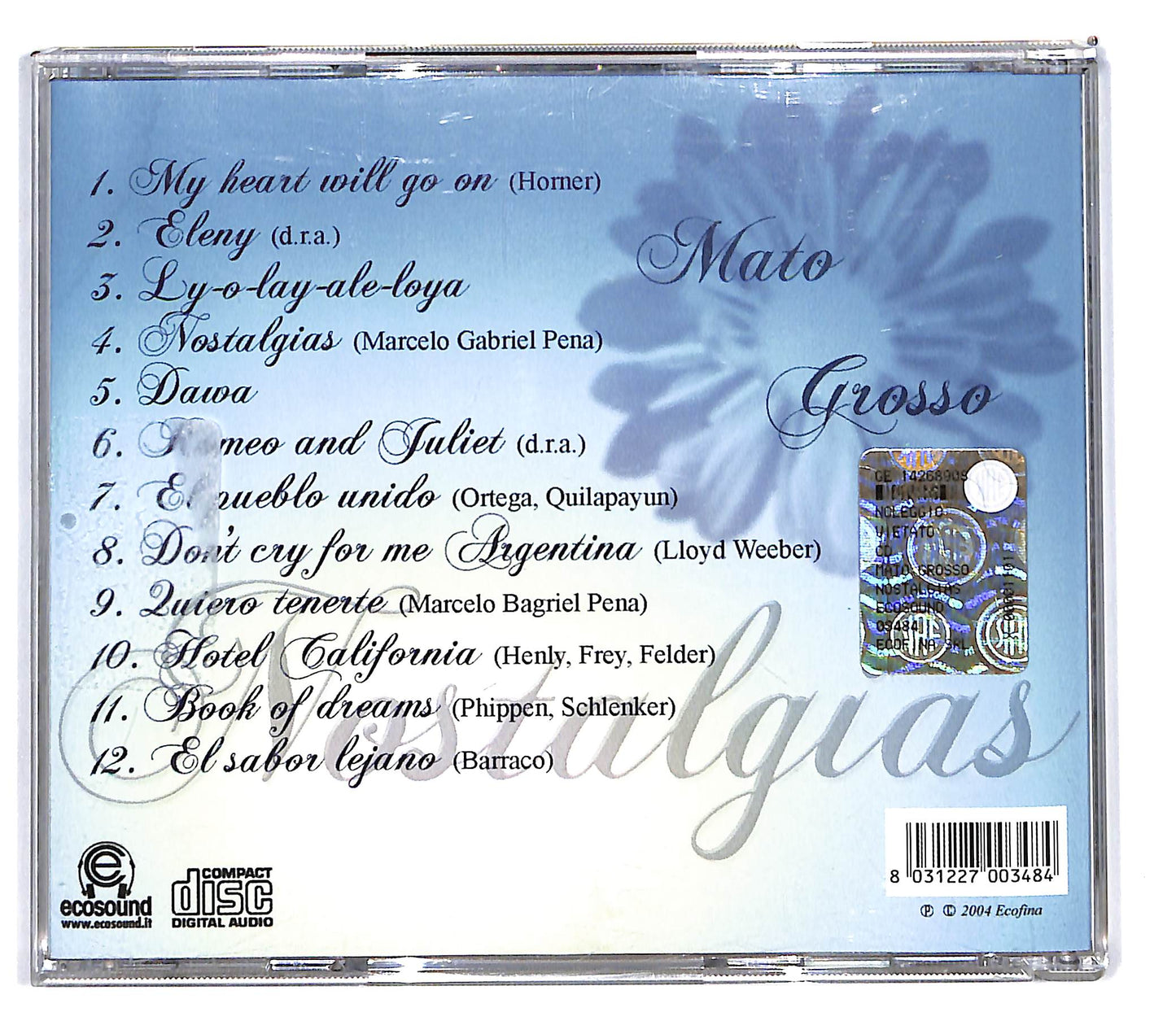 EBOND Mato Grosso - Nostalgias CD CD103012