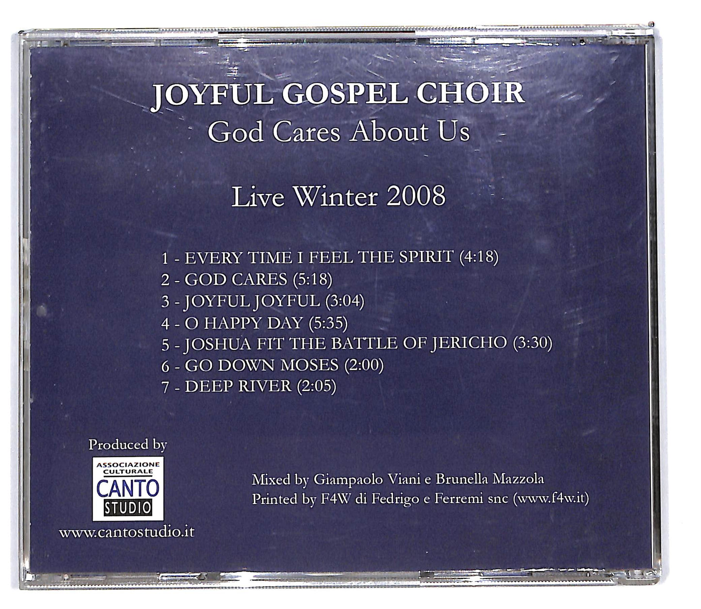 EBOND Joyful Gospel Choir - God cares about us CD CD103013