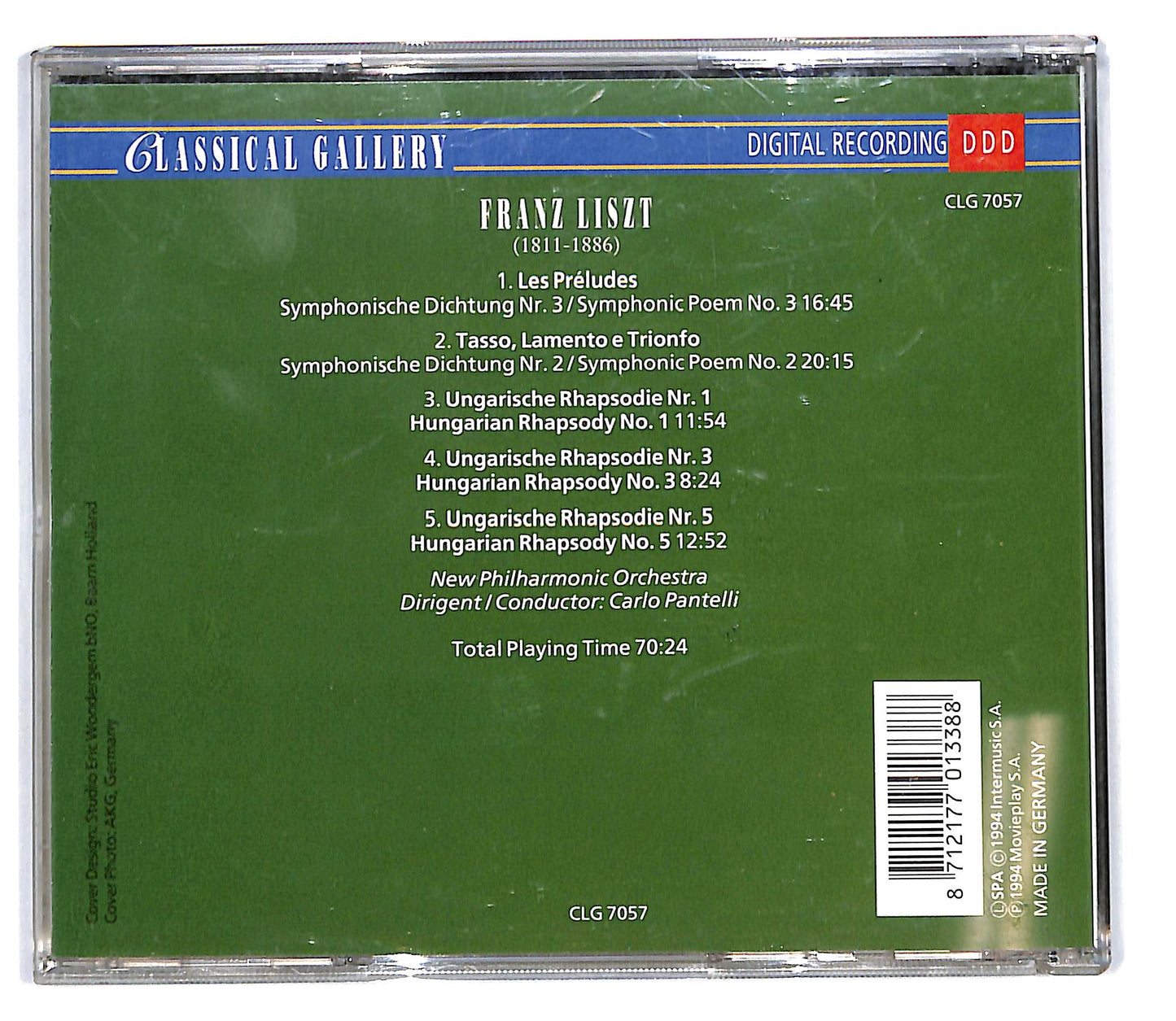 EBOND Various - Franz Liszt CD CD103036
