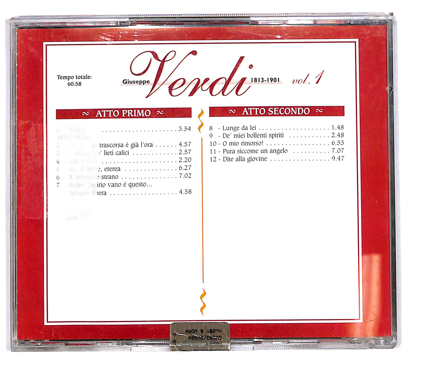 EBOND Giuseppe Verdi - la Traviata vol.1 1813-1901 EDITORIALE CD CD103056