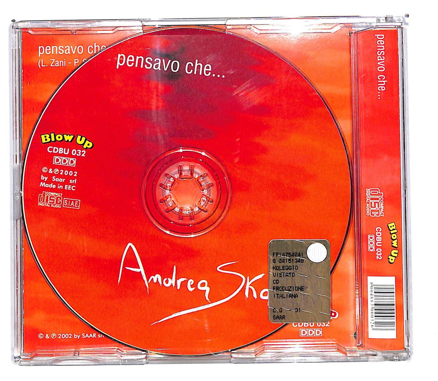 EBOND Andrea Ska - pensavo che CD CD103121