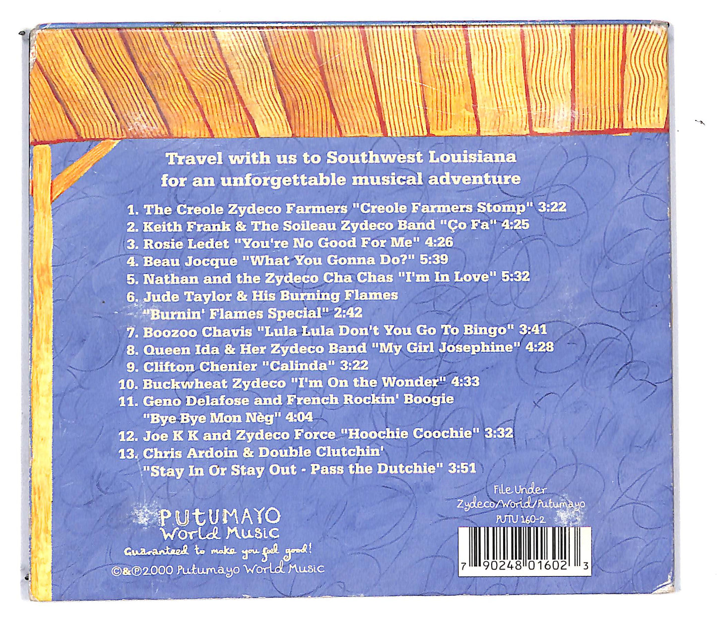 EBOND Various - Putumayo Presents Zydeco DIGIPACK CD CD103146