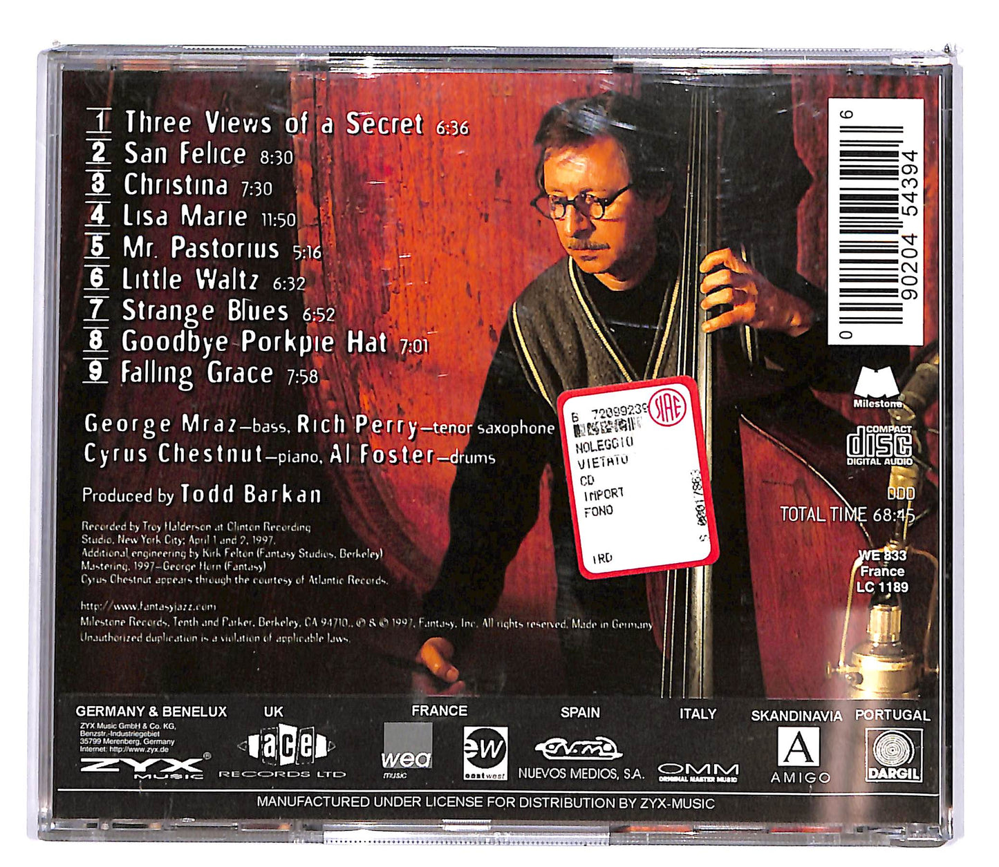 EBOND George Mraz - Bottom Lines CD CD103301