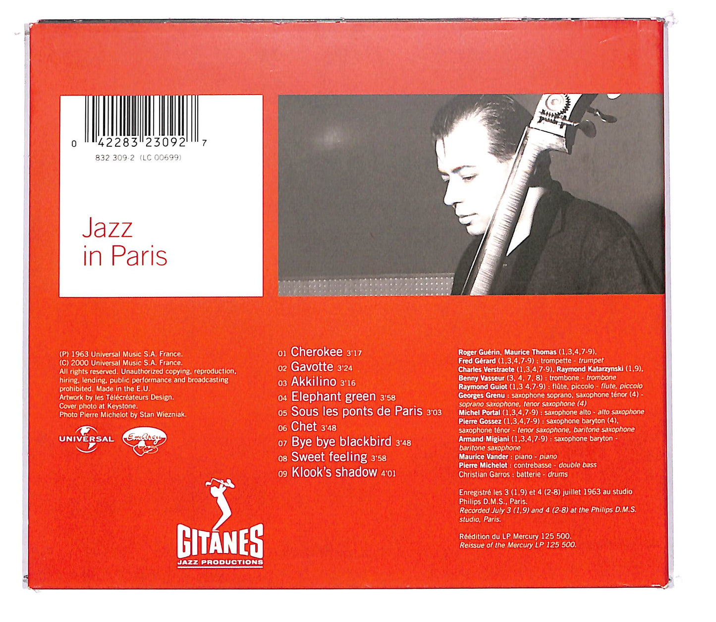 EBOND Pierre Michelot - Round About A Bass DIGIPACK CD CD103349