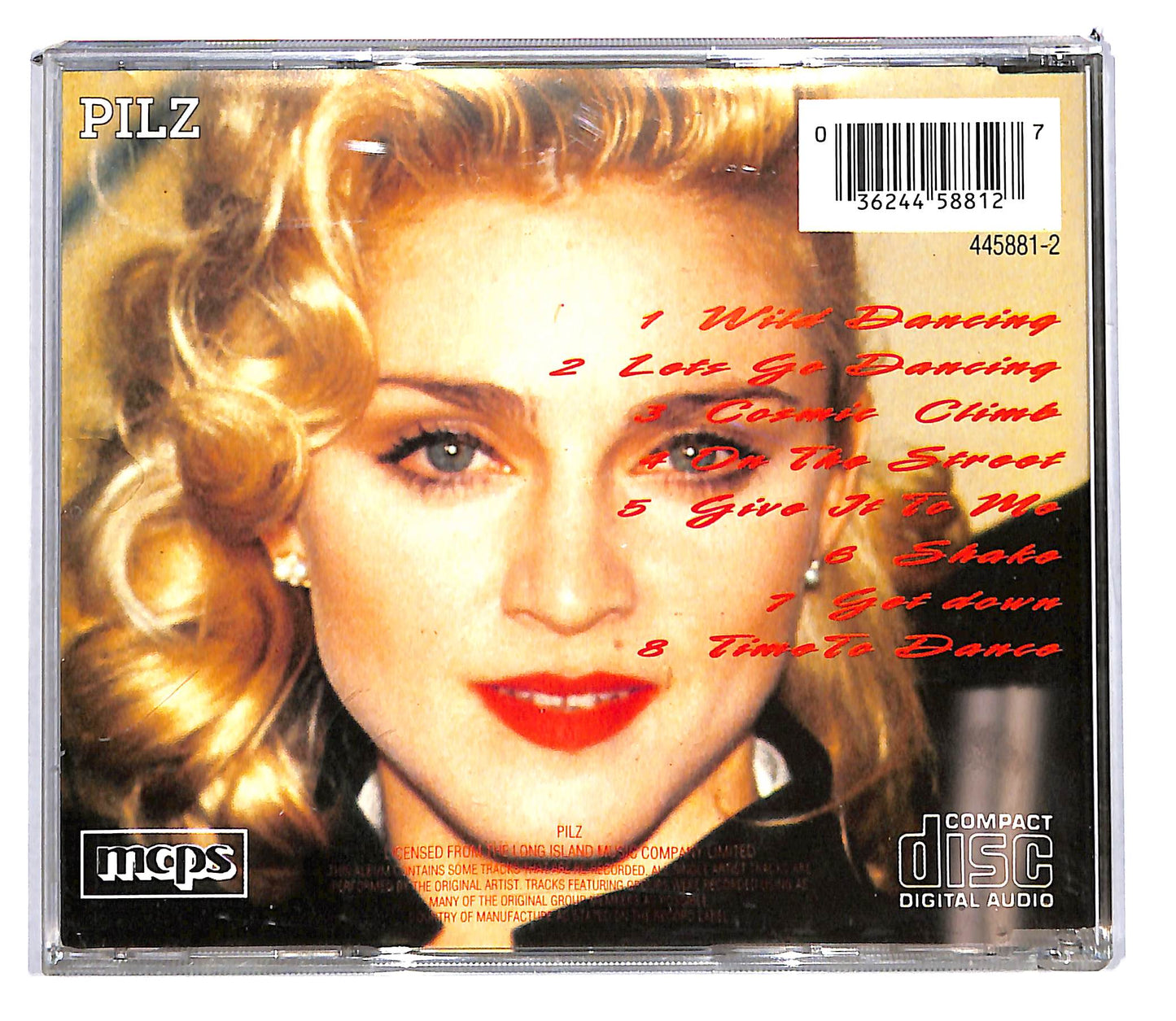EBOND Madonna - Madonna With Otto Von Wernherr CD CD103412