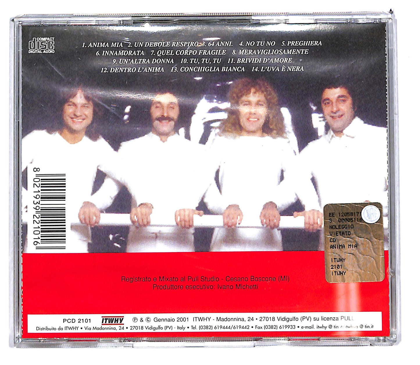 EBOND I Cugini Di Campagna - Anima Mia (Grandi Successi) CD CD103431