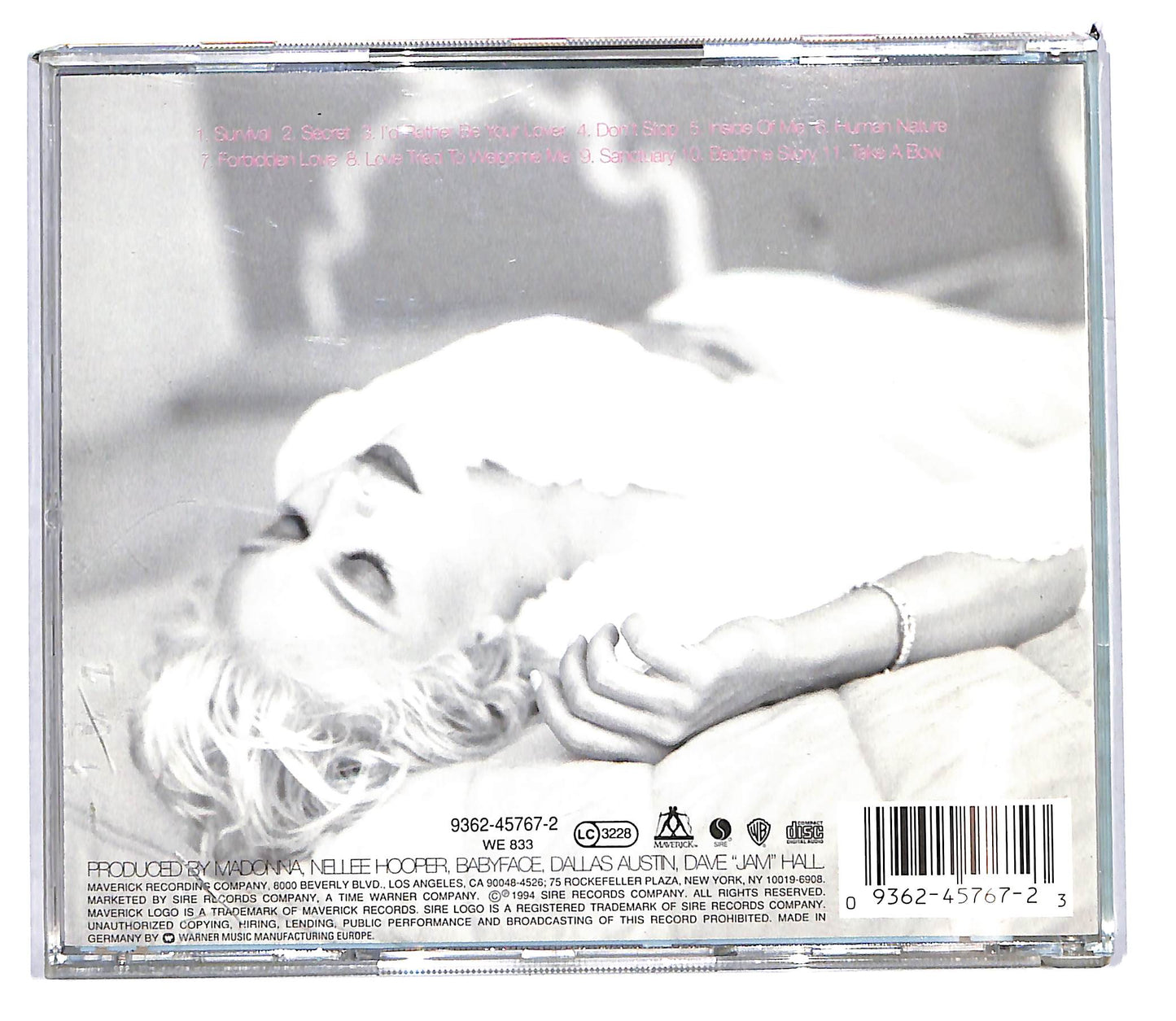 EBOND Madonna - Bedtime Stories CD CD103451