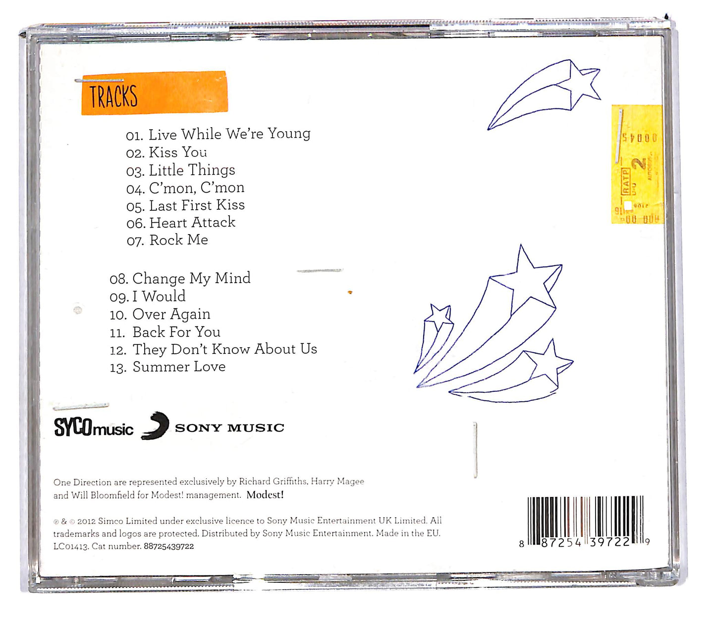 EBOND One Direction - Take Me Home CD CD103632