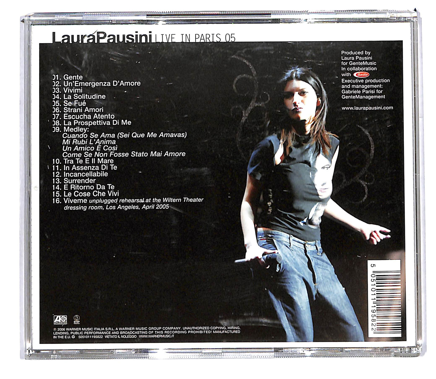 EBOND Laura Pausini - Live In Paris 05 CD CD103635
