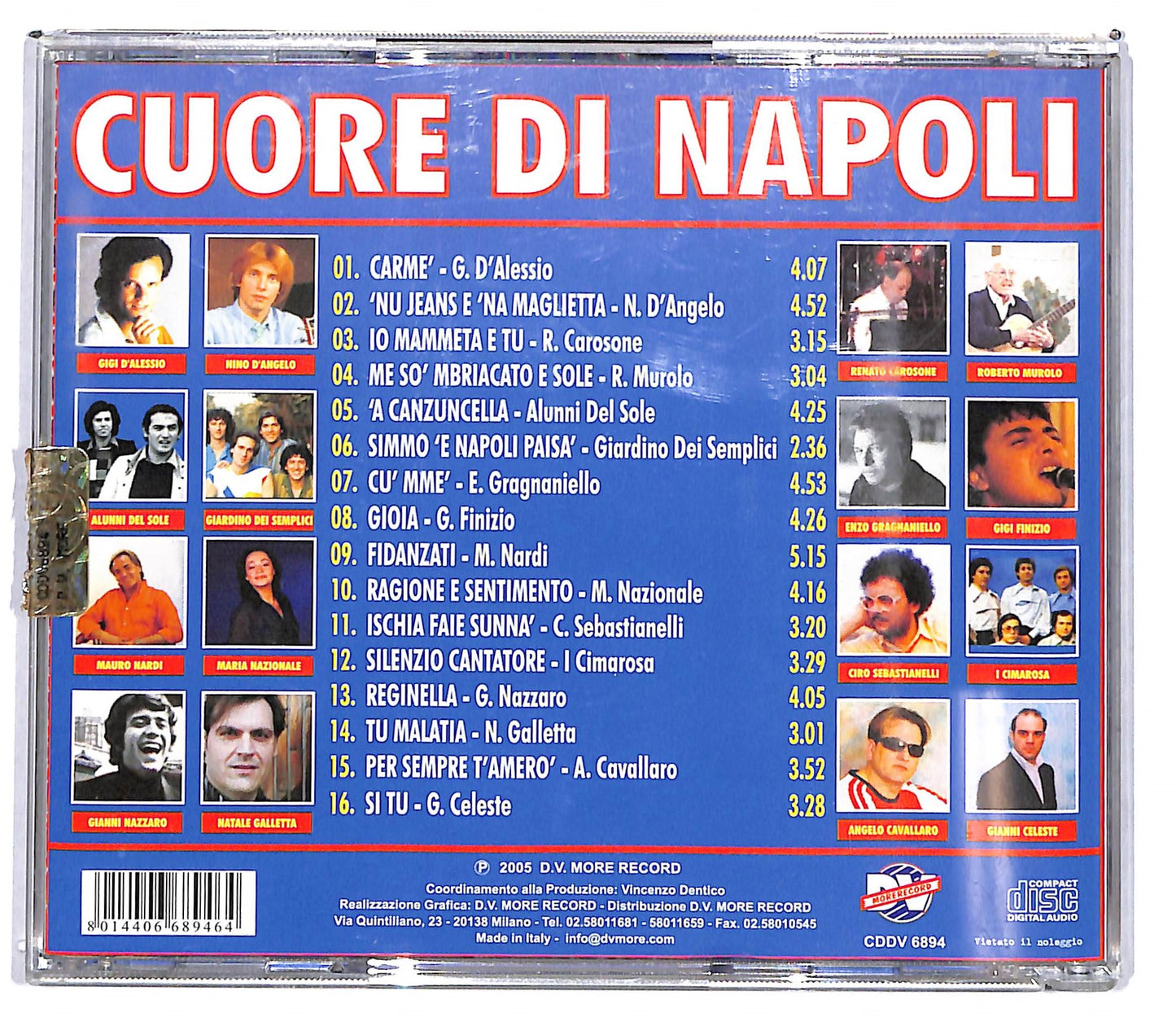 EBOND Various - cuore di napoli CD CD103736