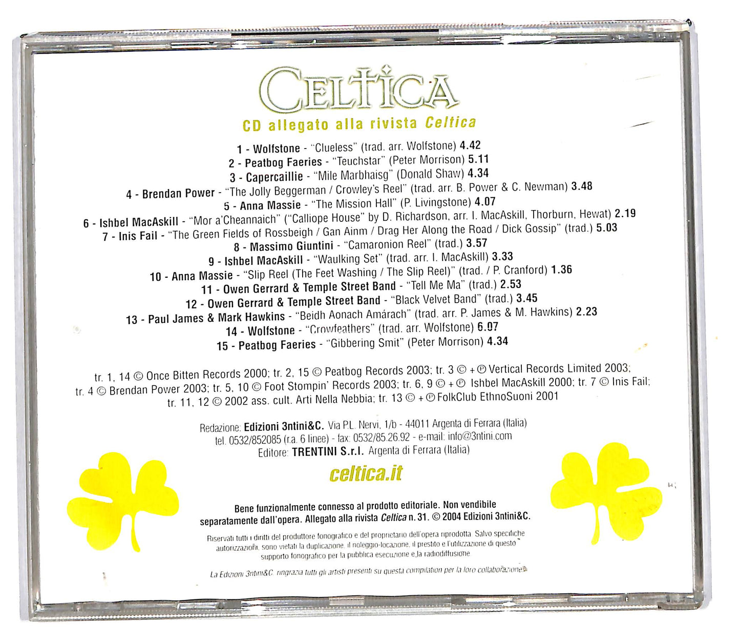 EBOND Various - Celtica Volume 31 CD CD103811