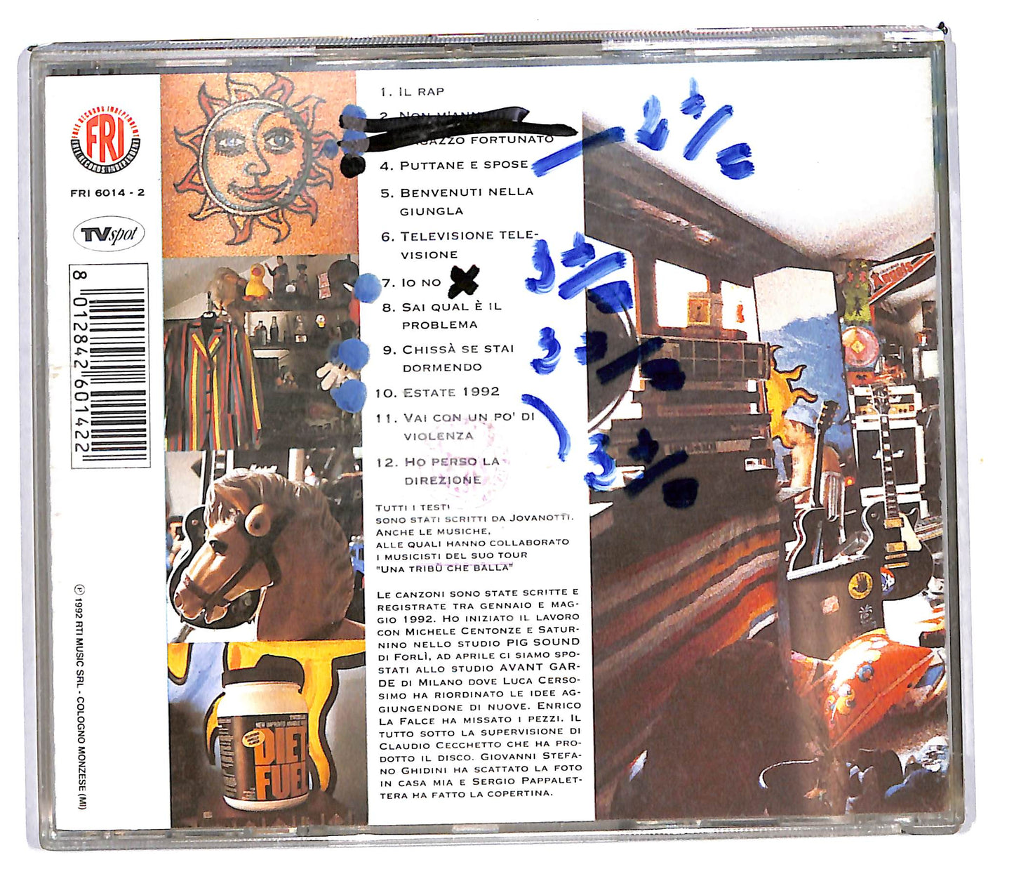 EBOND Jovanotti - Lorenzo 1992 CD CD103828