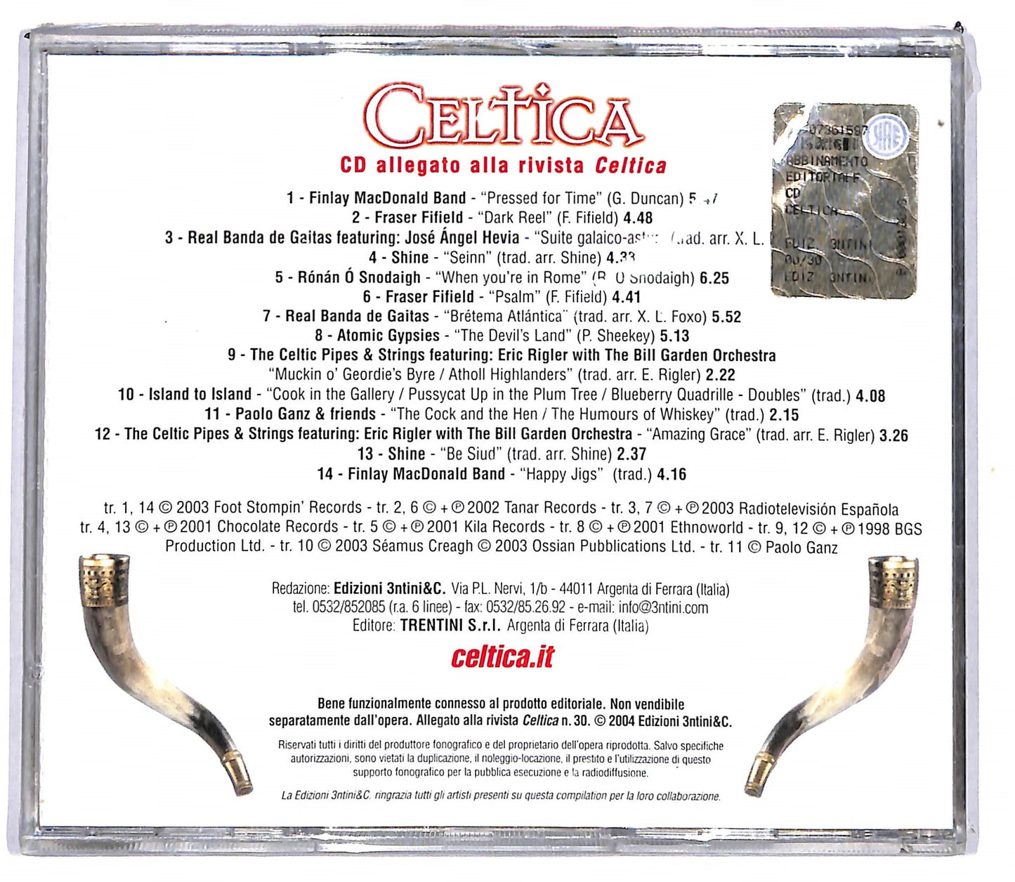 EBOND Various - Celtica Volume 30 CD CD103901