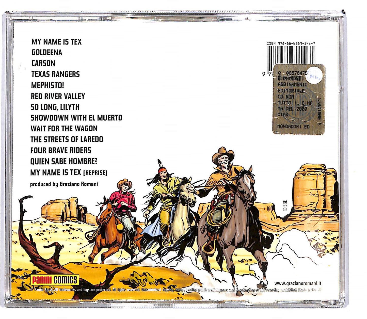 EBOND Graziano Romani - My Name Is Tex EDITORIALE CD CD103925