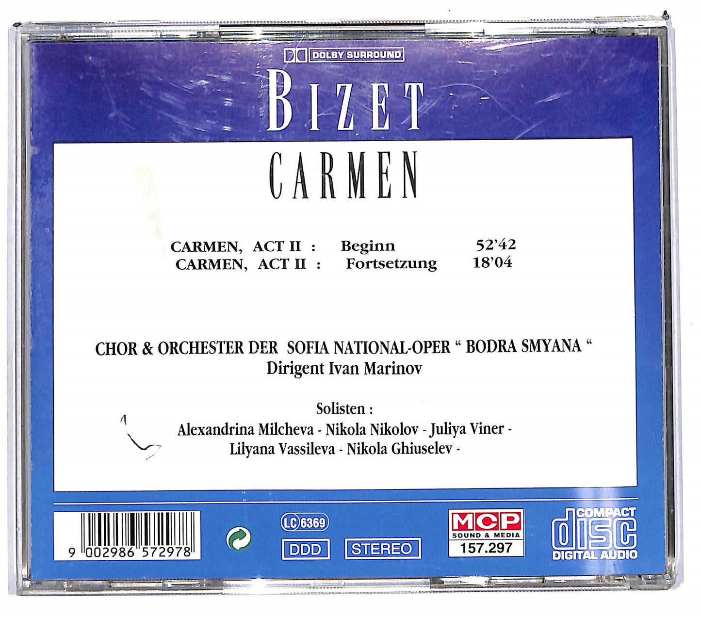 EBOND Bizet - Carmen act II CD CD103960