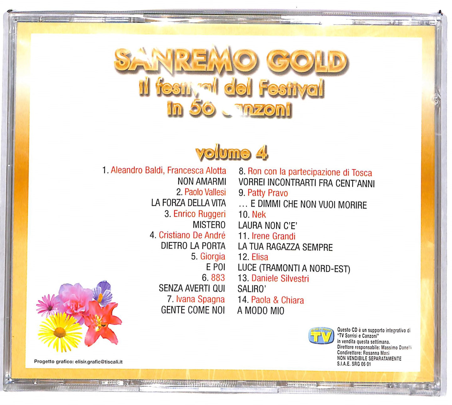 EBOND Various - Sanremo Gold volume 4 EDITORIALE CD CD103962