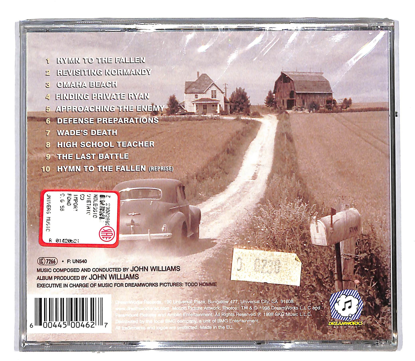EBOND John Williams - Saving Private Ryan (Soundtrack) CD CD104003