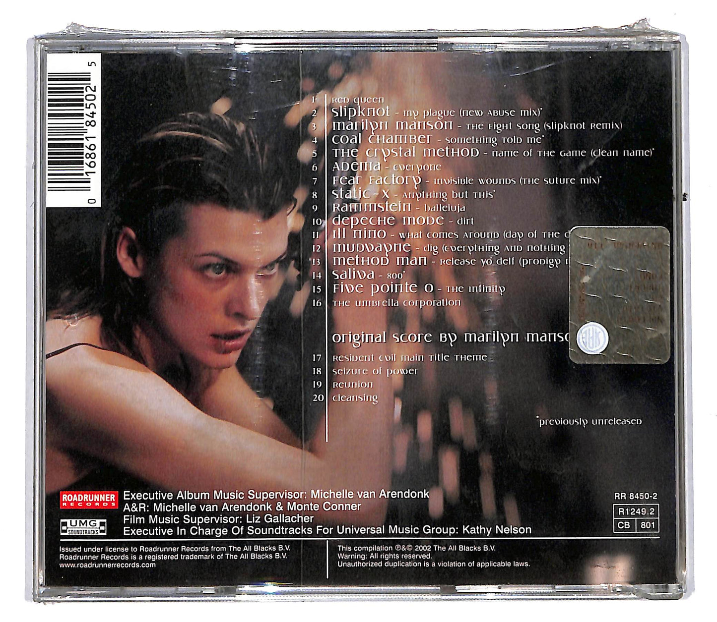 EBOND Various - Resident Evil Soundtrack CD CD104019