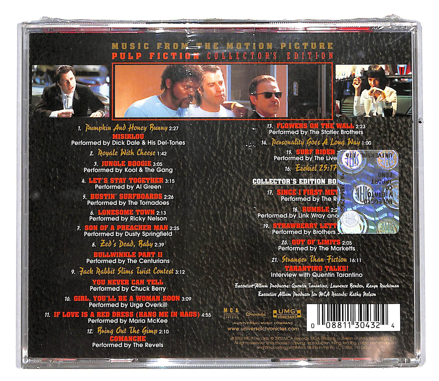 EBOND Various - Pulp Fiction: Music From The Motion Picture CD CD104022