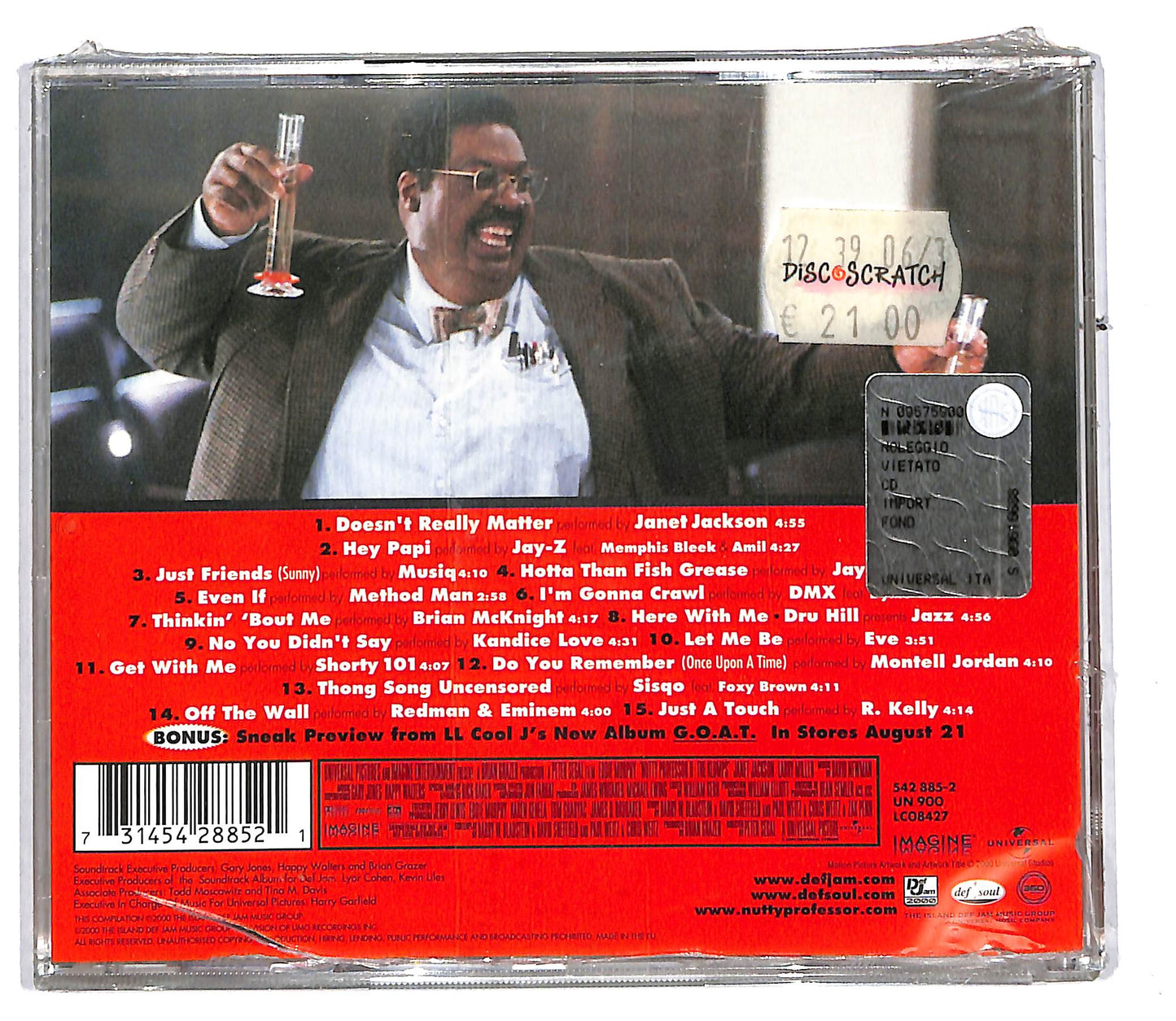 EBOND Various - Nutty Professor II: The Klumps - Soundtrack CD CD104028