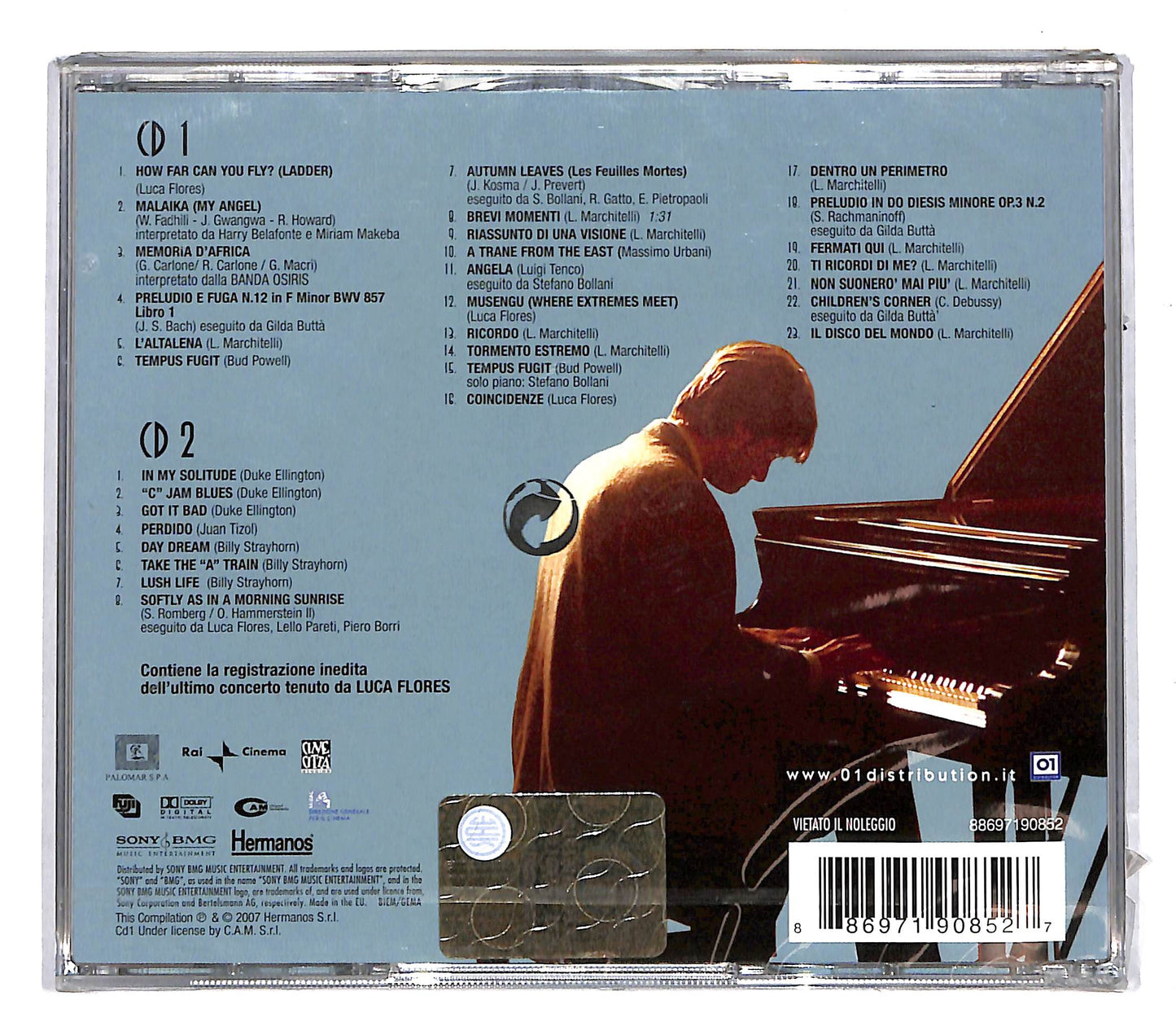 EBOND Lele Marchitelli Luca Flores - Piano, Solo (2 cd) CD104042