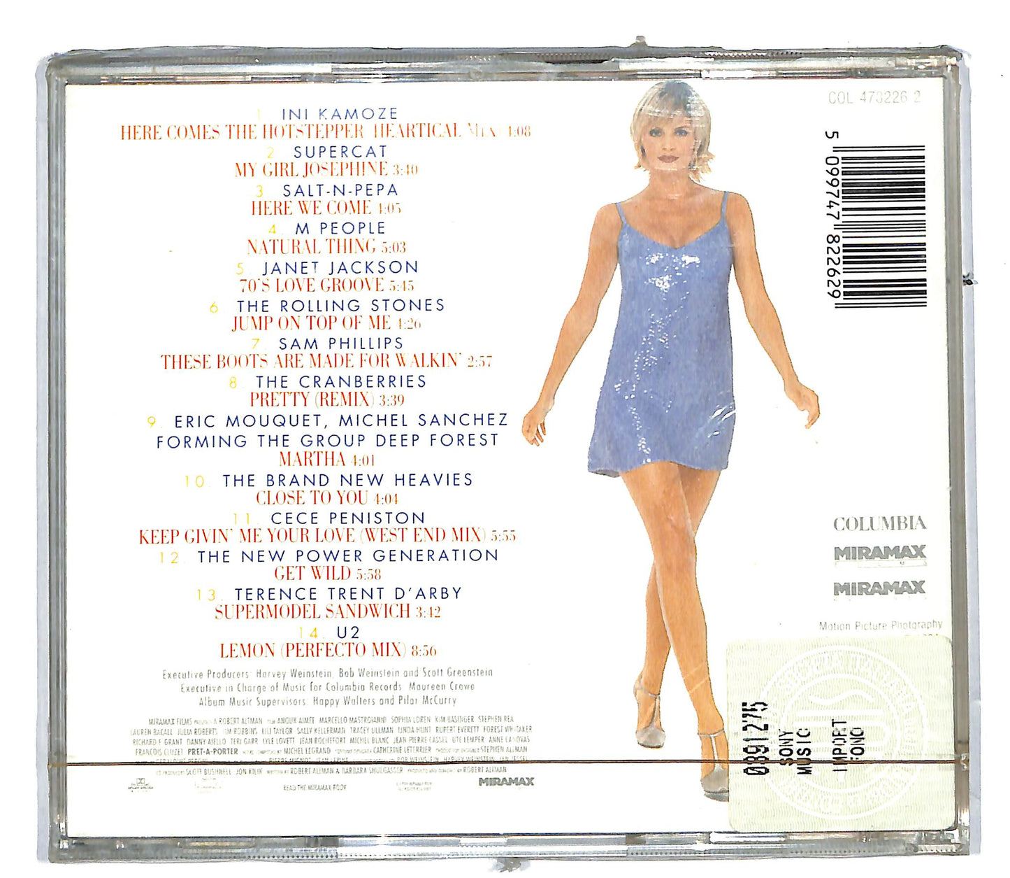 EBOND Various - Pret-A-Porter (Music From The Motion Picture) CD CD104104