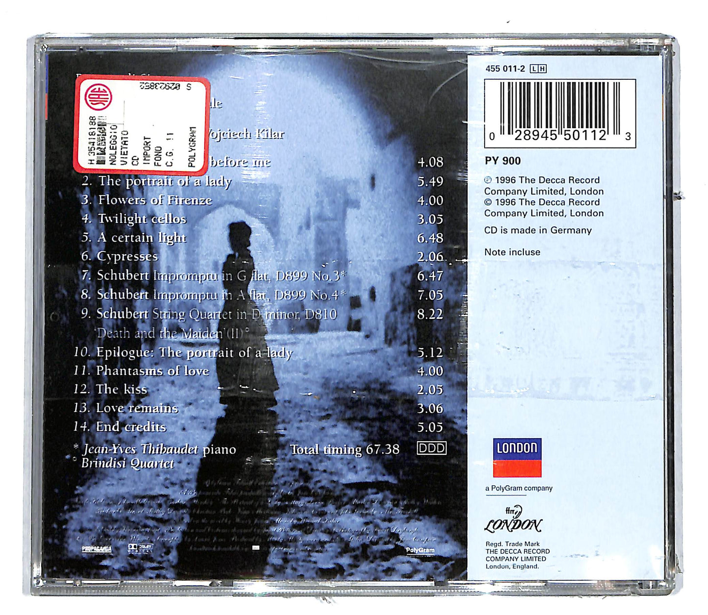 EBOND Various - ritratto di signora colonna sonora originale CD CD104111