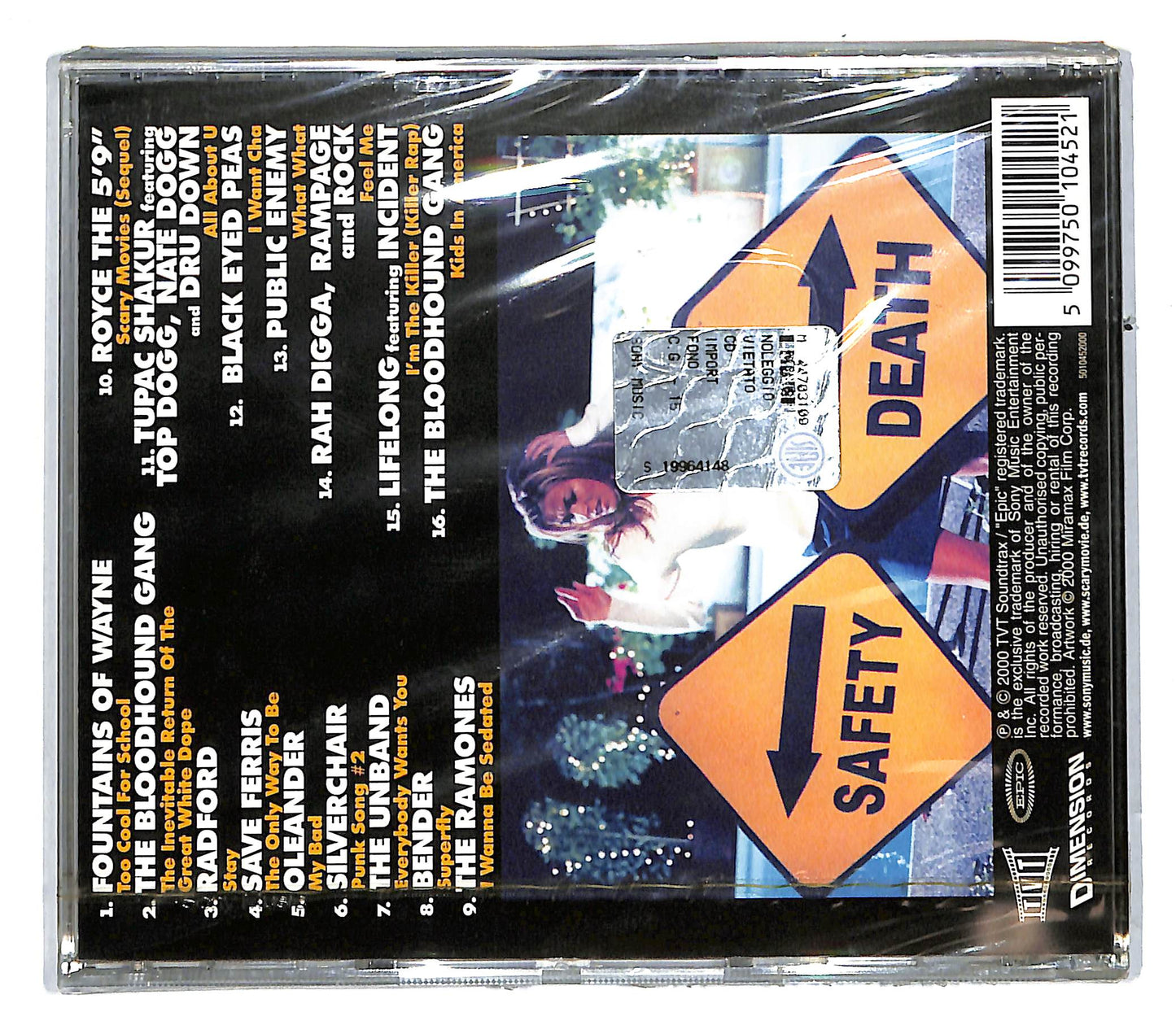 EBOND Various - Scary Movie: Music That Inspired The Soundtrack? CD CD104112