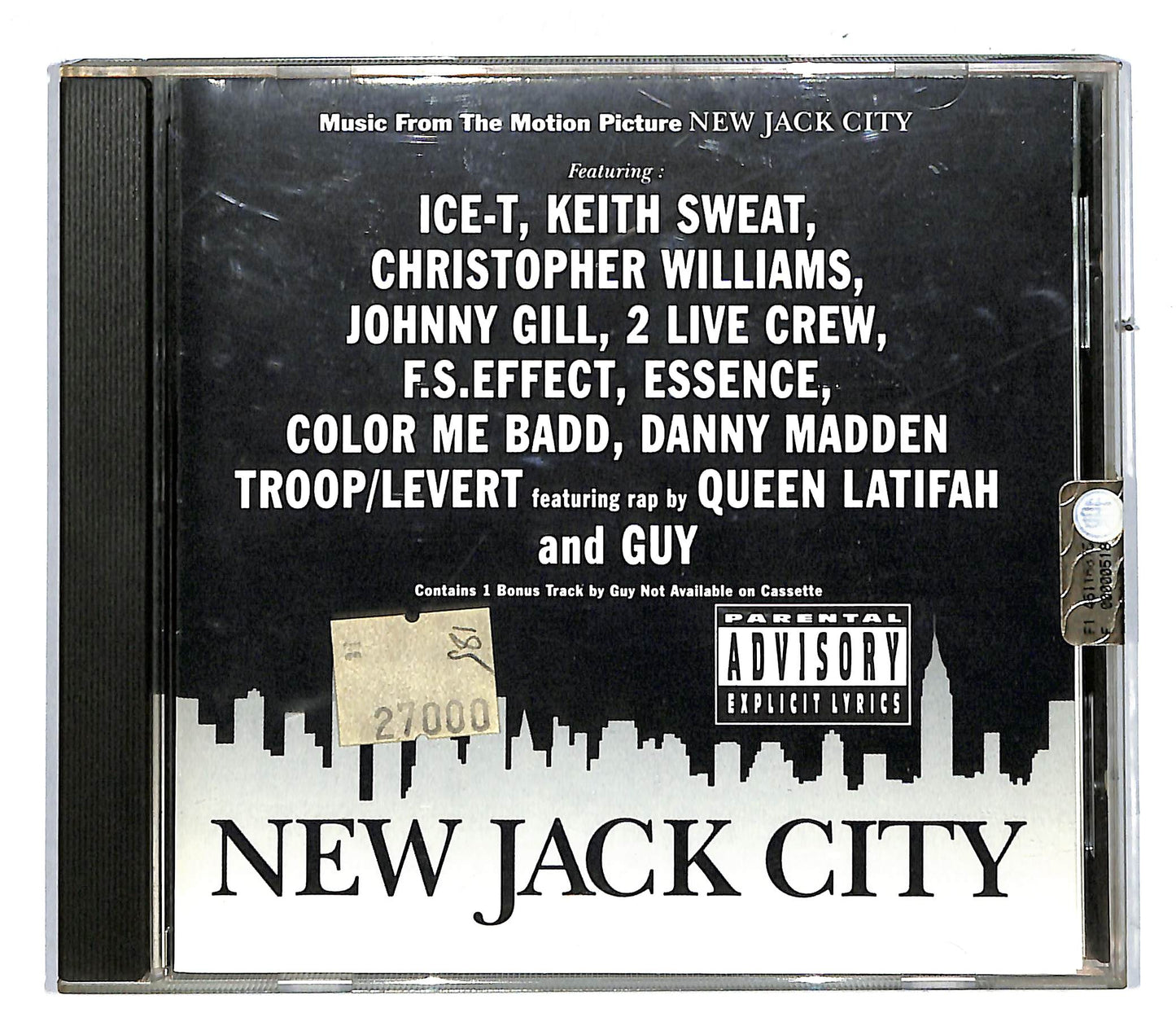 EBOND Various - Music From The Motion Picture New Jack City CD CD104125