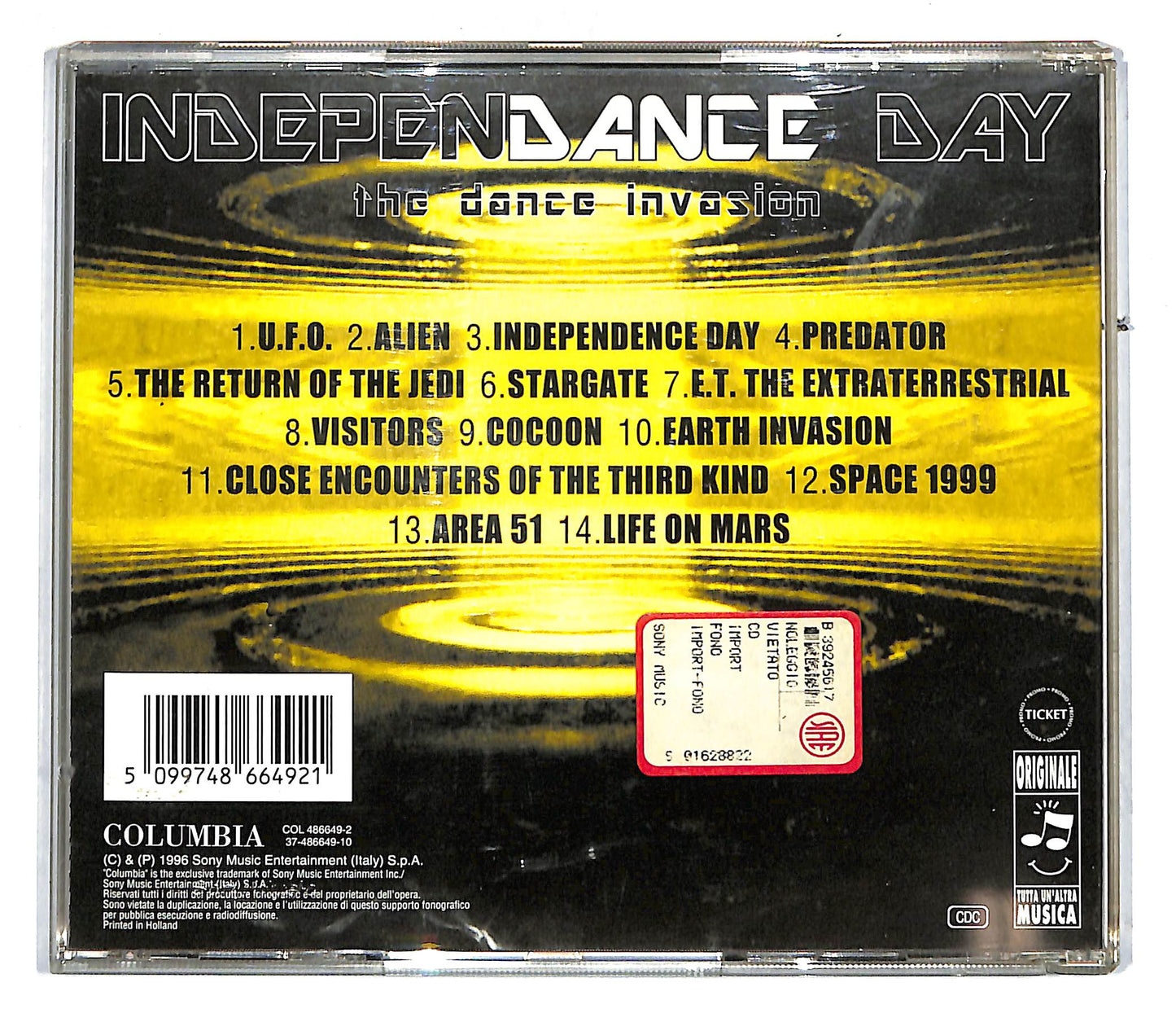 EBOND Independance Day - The Dance Invasion CD CD104141