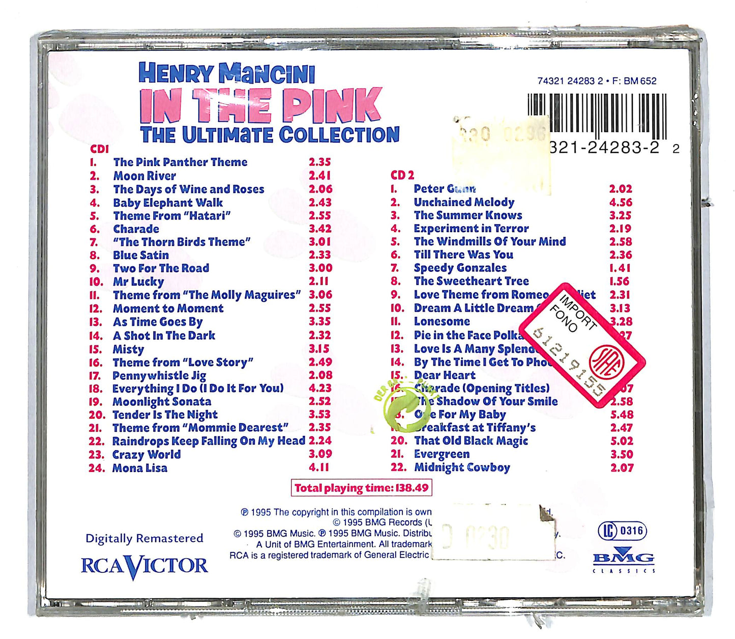 EBOND Henry Mancini - The Ultimate Collection CD CD104143