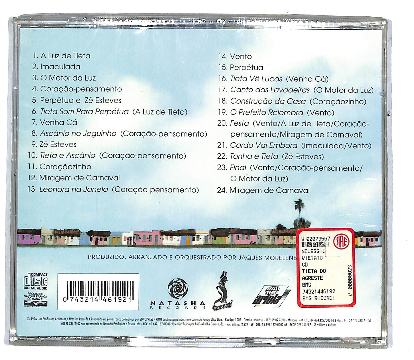 EBOND Caetano Veloso - Tieta Do Agreste CD CD104151