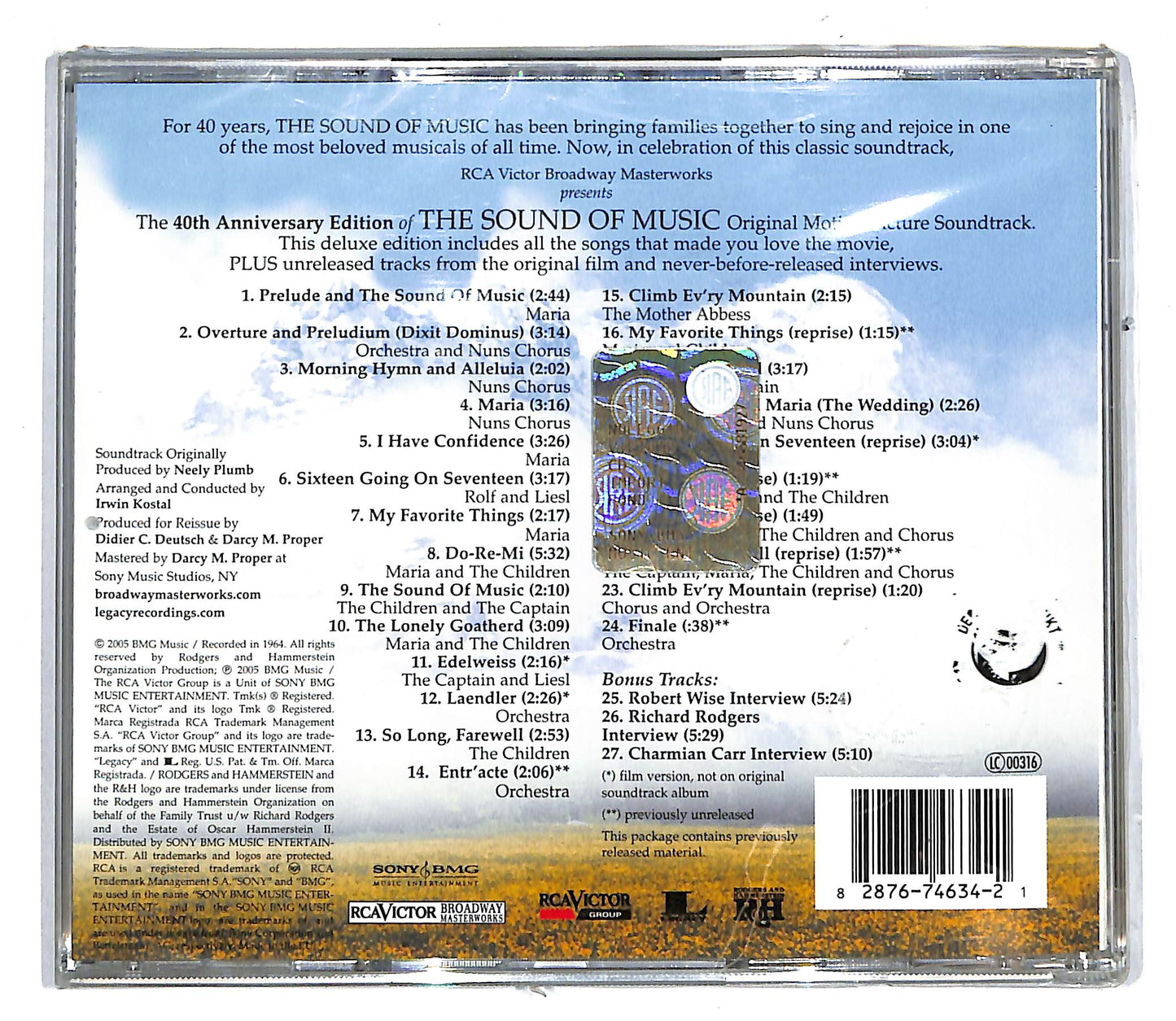 EBOND Rodgers And Hammerstein - The Sound Of Music CD CD104223