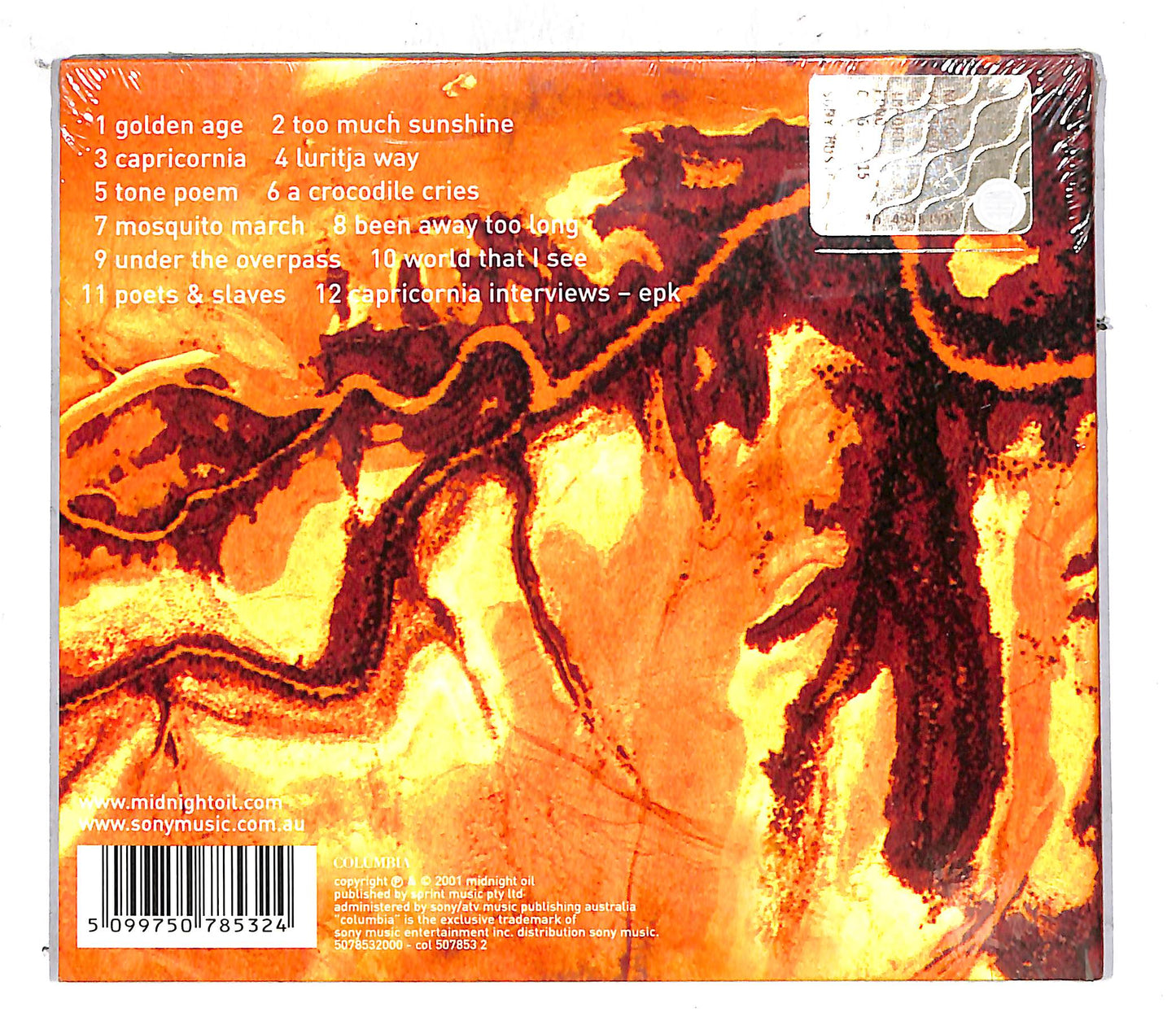 EBOND Midnight Oil - Capricornia (Special Edition) DIGIPACK CD CD104251