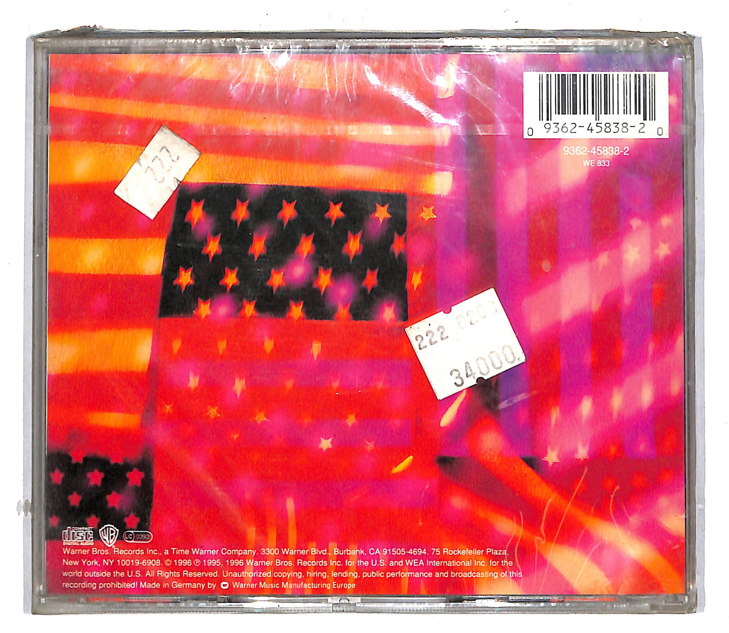 EBOND Ministry - Filth Pig CD CD104302