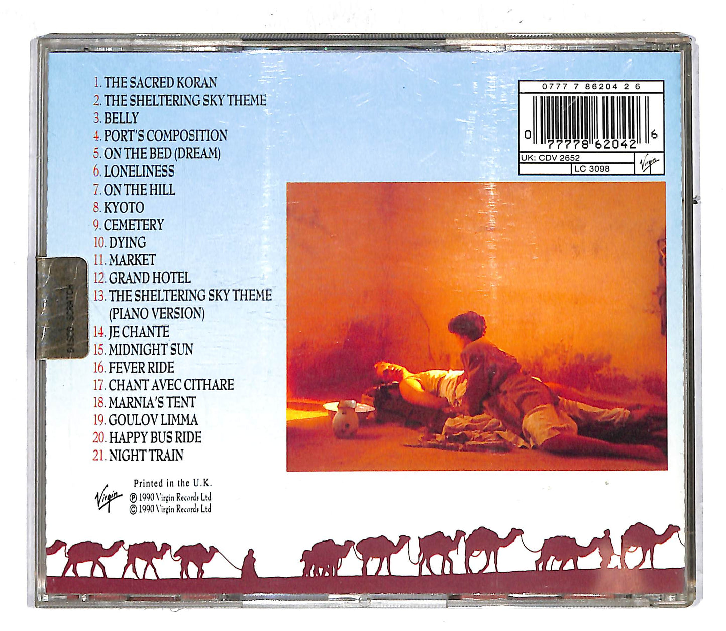 EBOND Various - The Sheltering Sky (Soundtrack) CD CD104309