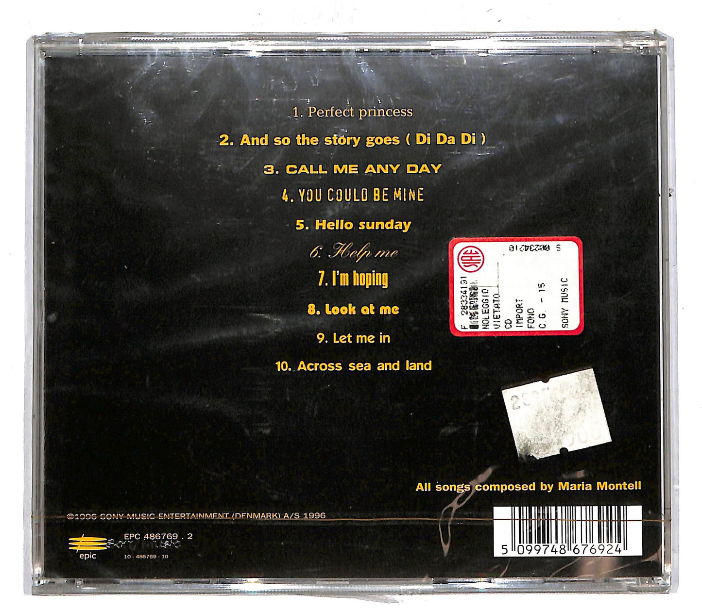 EBOND Maria Montell - And So The Story Goes... CD CD104310
