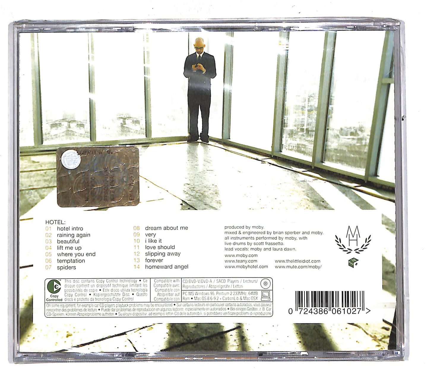 EBOND Moby - Hotel CD CD104317