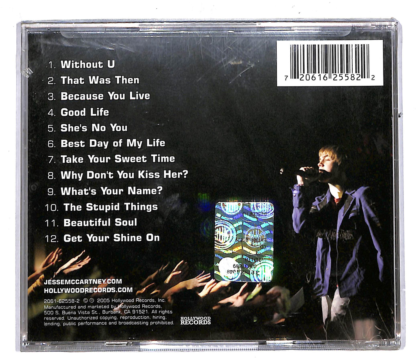 EBOND Jesse McCartney - Live The Beautiful Soul Tour CD CD104326