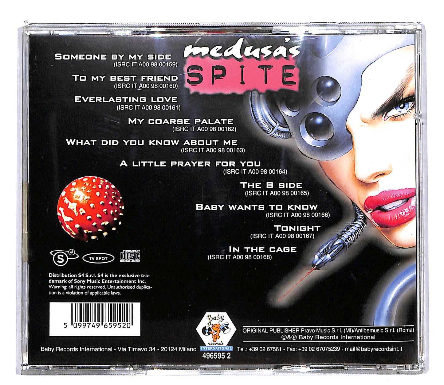 EBOND Medusa's Spite - Someone By My Side CD CD104336
