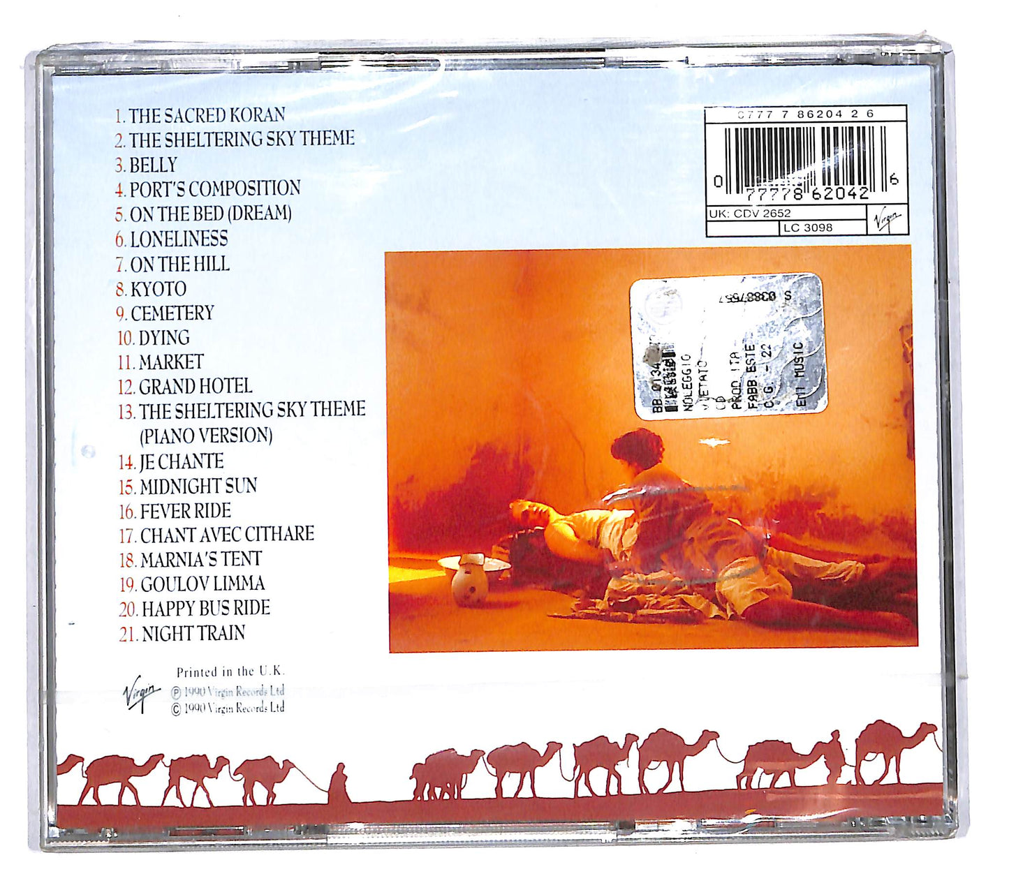 EBOND Various - The Sheltering Sky (Soundtrack) CD CD104413