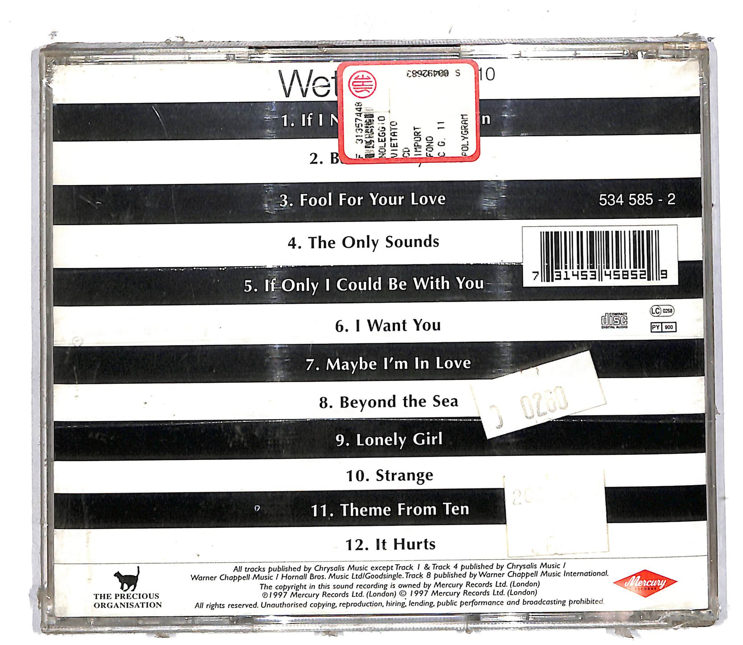 EBOND Wet Wet Wet - 10 CD CD104515