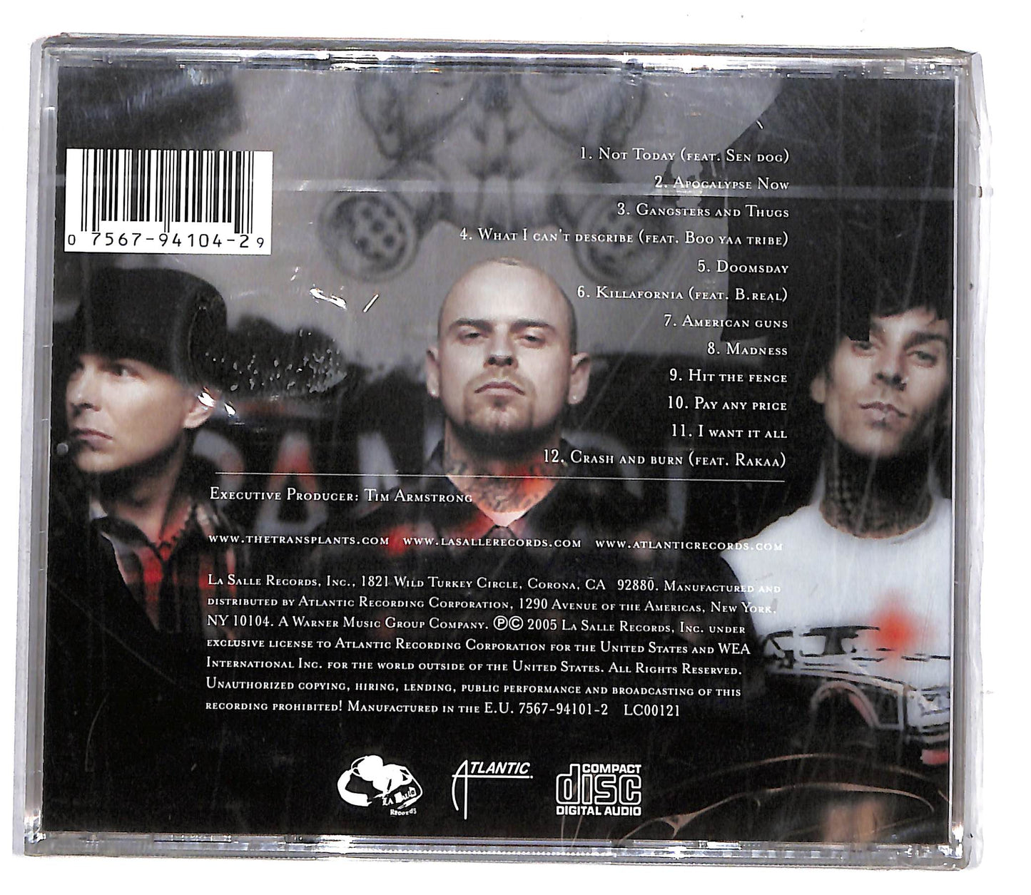 EBOND Transplants - Haunted Cities CD CD104550