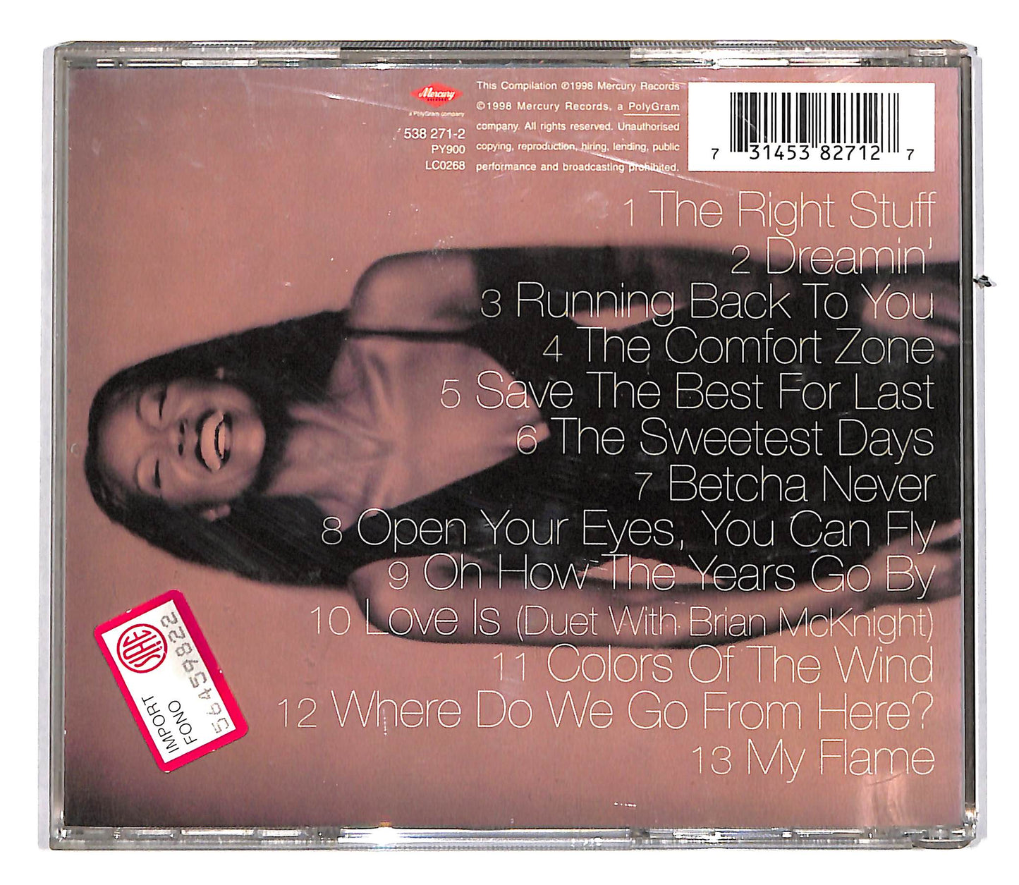 EBOND Vanessa Williams - Greatest Hits: The First Ten Years CD CD104613