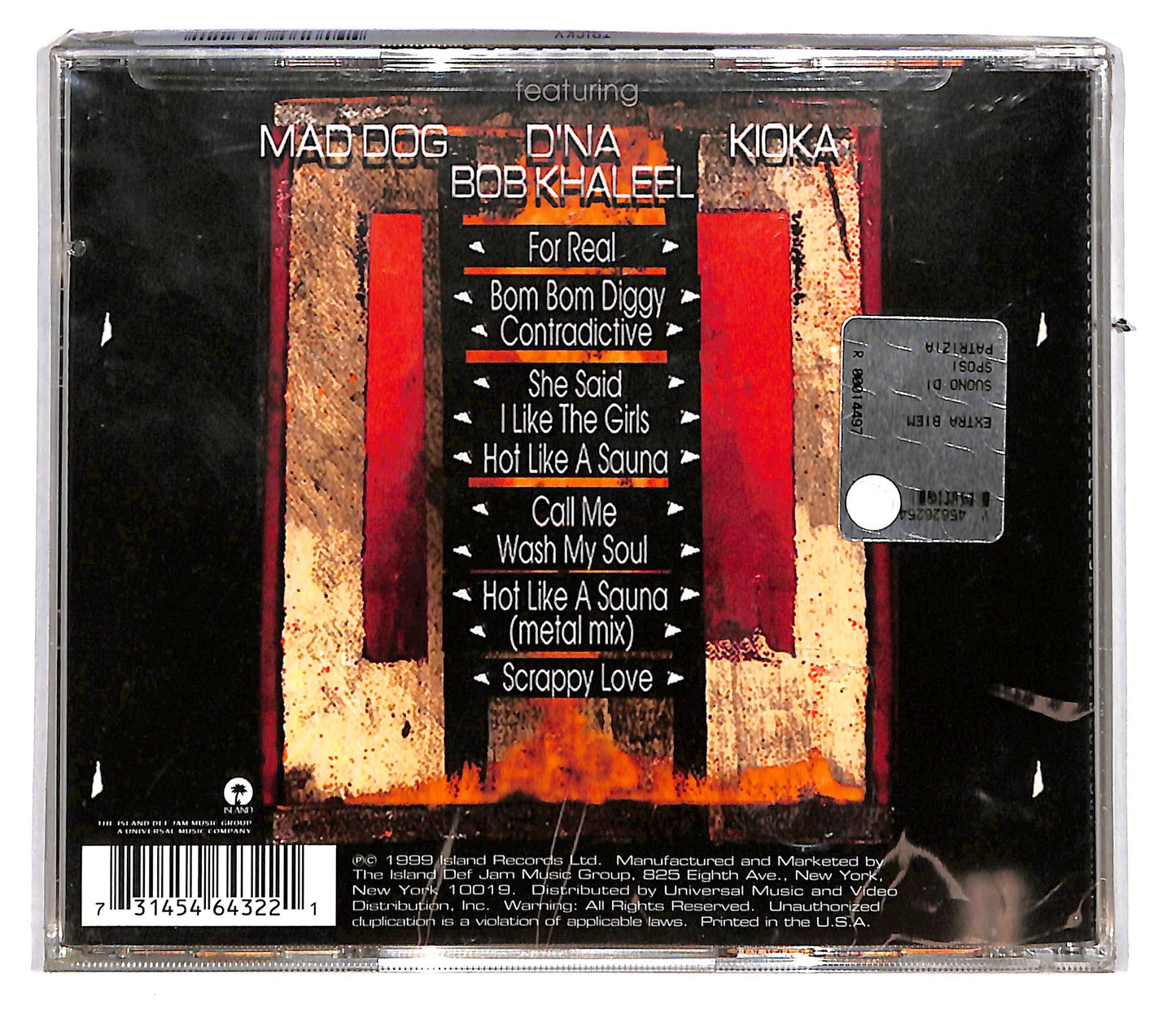 EBOND Tricky With DJ Muggs And Grease - Juxtapose CD CD104617