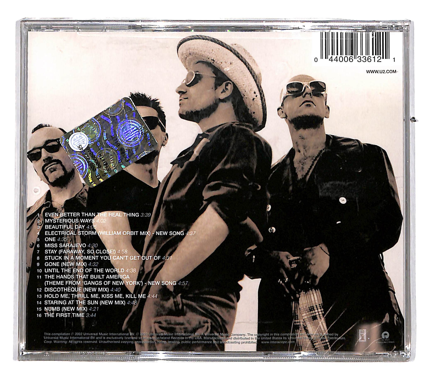 EBOND U2 - The Best Of 1990-2000 CD CD104623