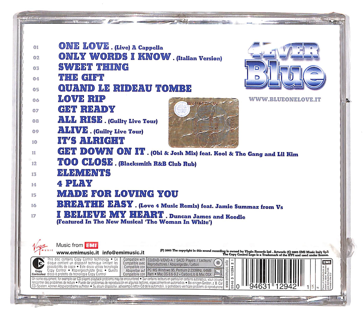 EBOND Blue - 4Ever Blue CD CD104646