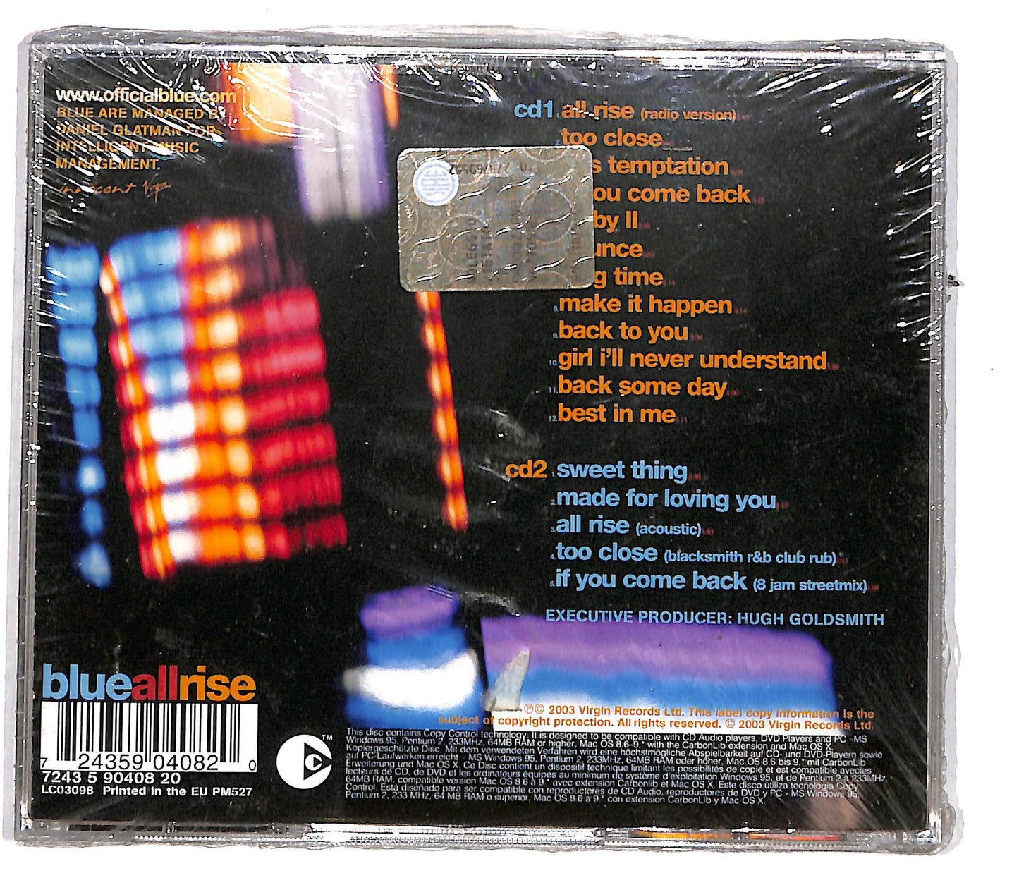 EBOND Blue - All Rise ( 2 cd) CD104647